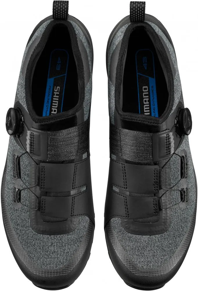SHIMANO Fahrradschuhe ET701 MTB Flatpedal Größe 45 Schwarz