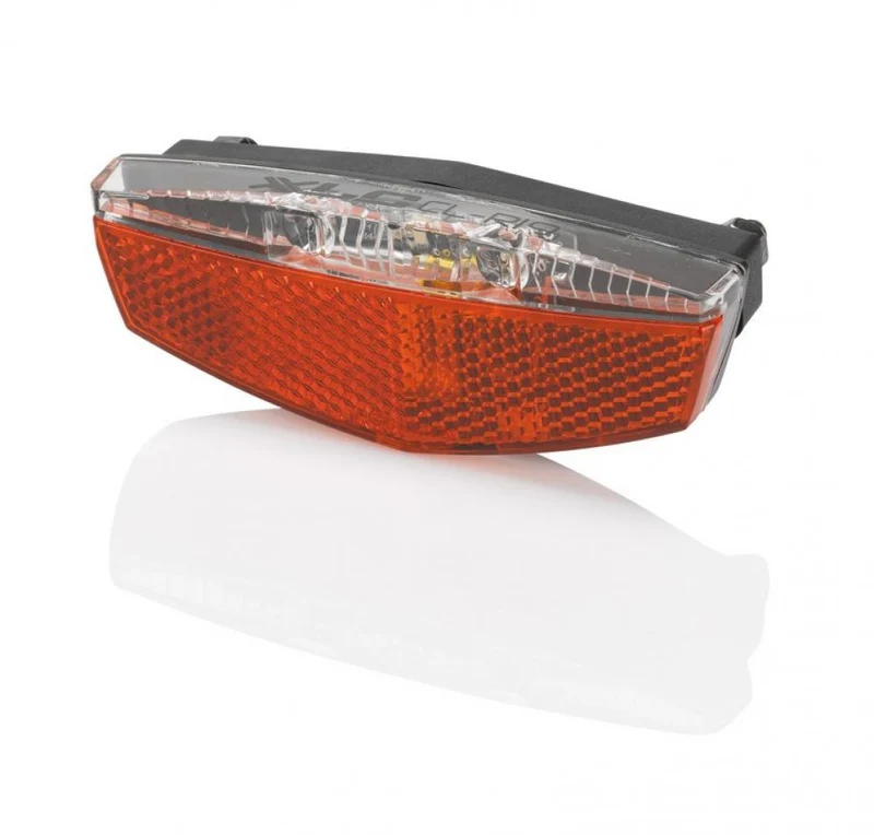 XLC LED Batterie-Rückleuchte Gepäcktr. inkl Reflektor mit USB-Ladebuchse