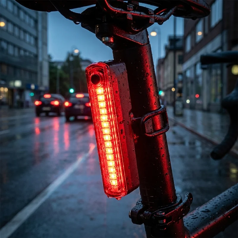 Rücklicht Litemove TL03 rot, Magnet o. Silikonband Bef.34+42mm