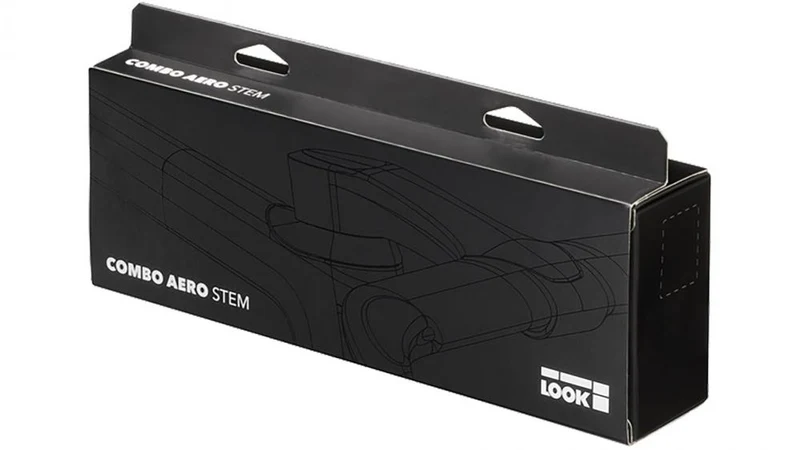 Look Combo Aero Vorbau -7° matt schwarz 140mm für 795 Blade RS Rennrad, integrierte Kabelführung