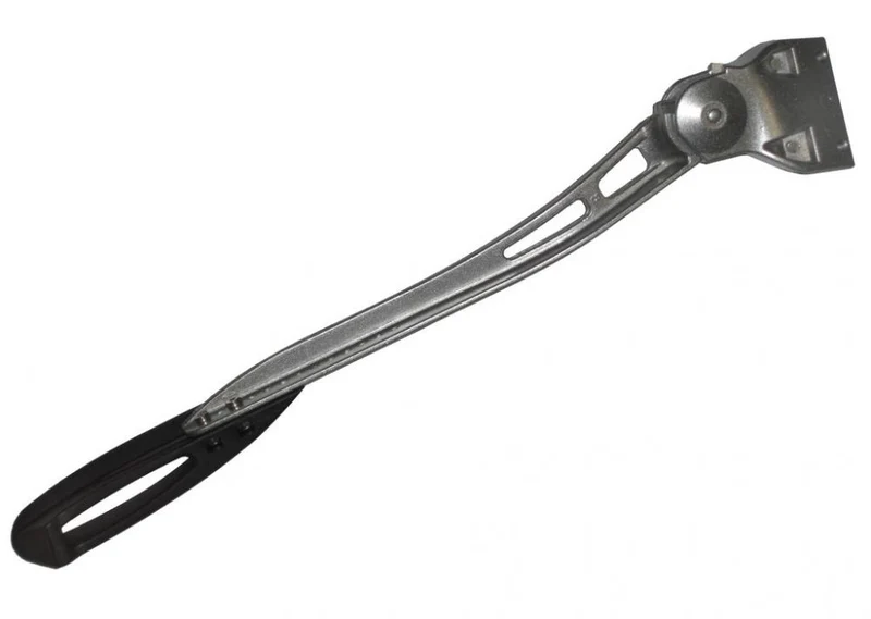 Pletscher Hinterbauständer Fahrrad Comp Zoom 40 silber 26 bis 29 Zoll verstellbar 40mm Lochab