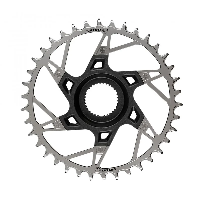 Kettenblatt SRAM E-MTB T-Type Eagle XX 38 Z., Stahl, sw/si, 12-fach, DM, Yamaha