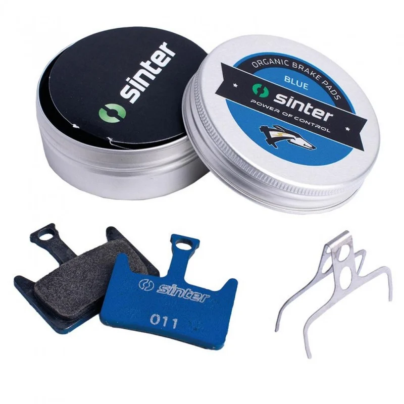 Scheibenbremsbelag Sinter 011 Hayes organisch, E-Bike, blau, Set, in Dose
