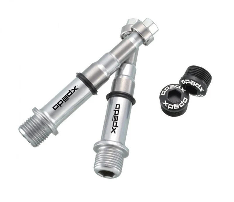 Xpedo Rebuilt Kit für MTB XMF-3C 2 Kappen 2 CroMo-Achsen