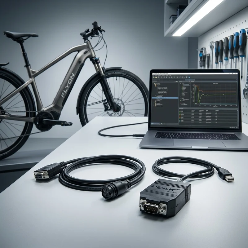 TQ HPR-SC HB Servicekabel-Set USB-CAN für Haibike FLYON HPR120S