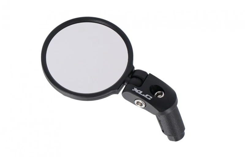 XLC Fahrradspiegel MR-K17, runder Ø68mm Spiegel, bruchsicheres Edelstahlglas, Innenklemmung 14,8-22,5mm, universell links/rechts montierbar