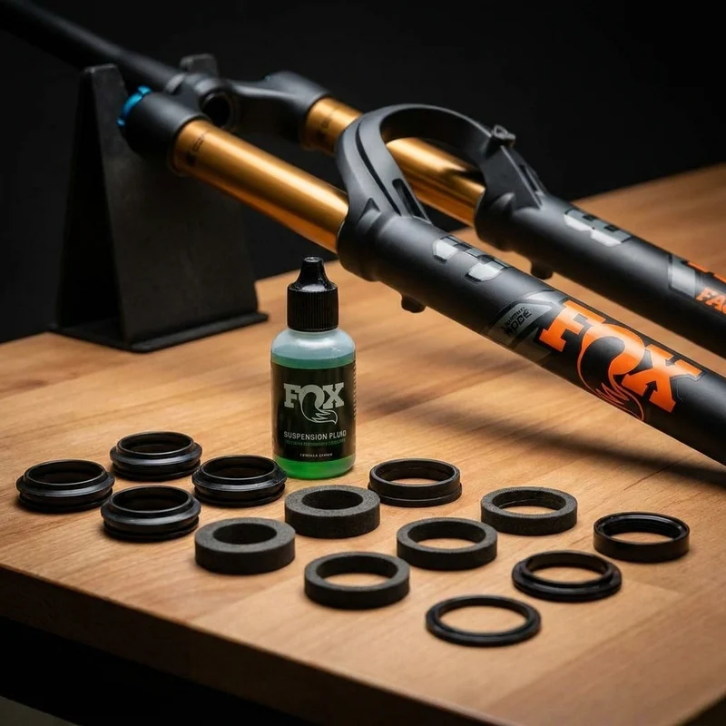 FOX Service Set 38 180 MAX Kashima Matte Black - zuverlässige Gabel-Wartung