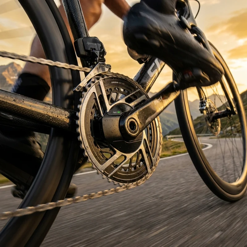 SRAM Powermeterkit Red AXS 50-37T 8-Bolt direct mount - präzise Wattmessung und Schaltperformance