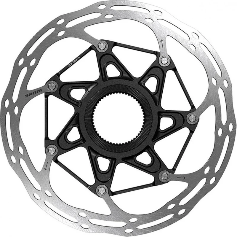 SRAM Centerline X Rounded 2-teilige Centerlock Bremsscheibe 140 mm - leise und präzise Bremsleistung