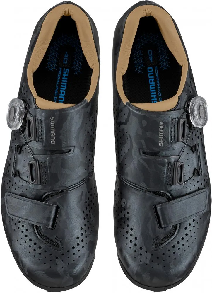 SHIMANO Fahrradschuhe RX600 Damen Gravel SPD ? Damen Gravel SPD, Größe 39, Grau
