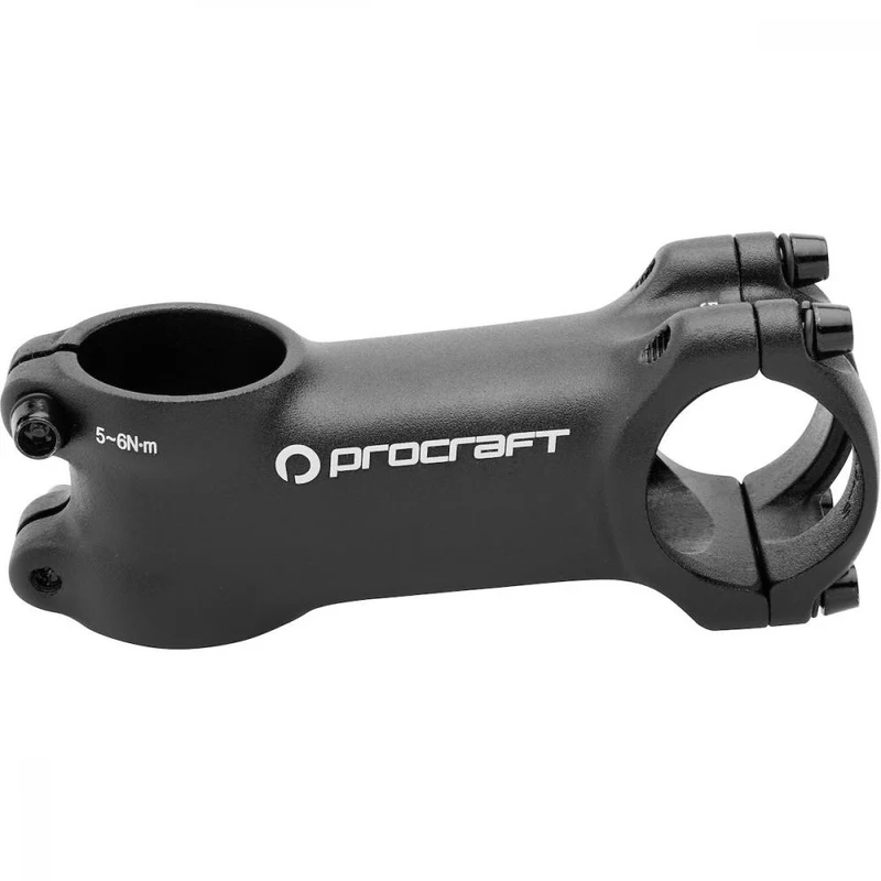 Procraft Comp II Vorbau 7° 50 mm 31,8 mm Schwarz - Leichter Fahrradvorbau aus Aluminium