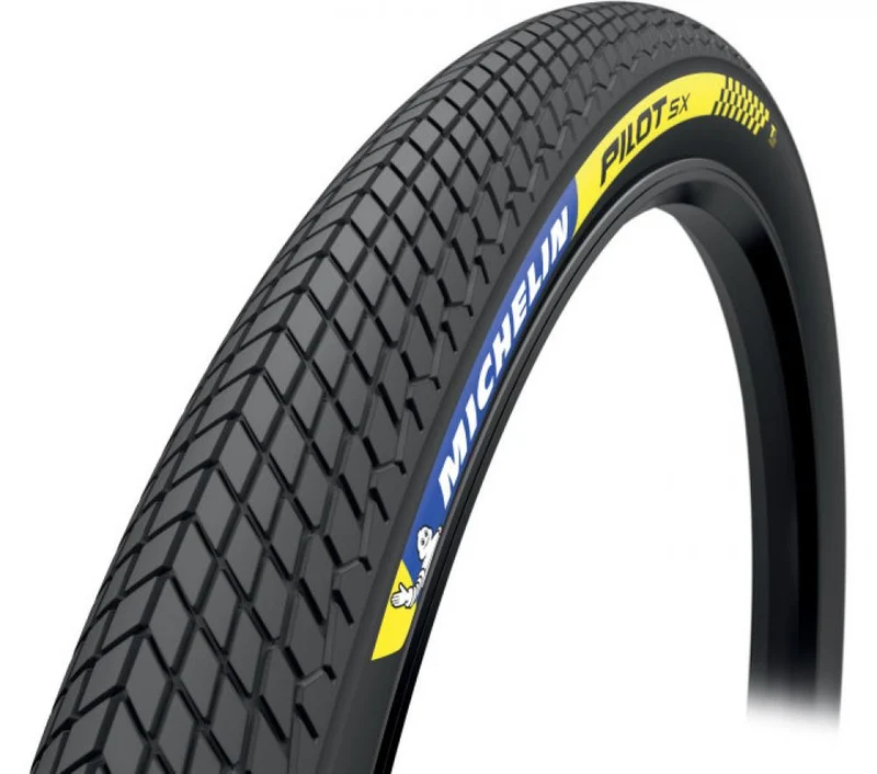 Michelin Pilot SX 20x1.70 (44-406) TLR Faltbar - Tubeless Ready BMX Reifen Schwarz - Faltreifen