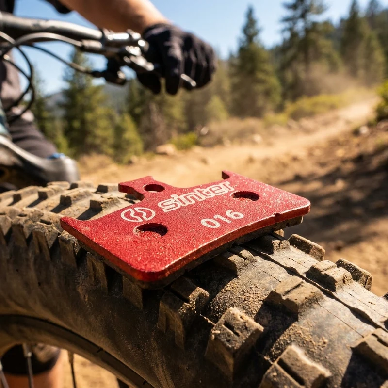 Scheibenbremsbelag Sinter 016 Hope organisch, MTB Standard, rot, 25 Stück