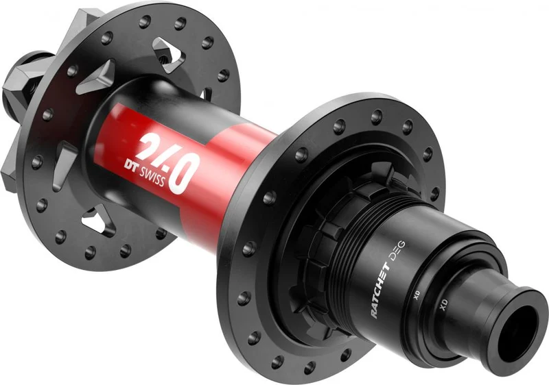 DT Swiss Nabe MTB HR 240 DEG Classic 32 Loch Schwarz - maximale Kraftübertragung