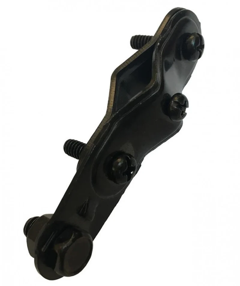 Büchel Dynamohalter für Gabel schwarz 5 Stck. im Polybeutel