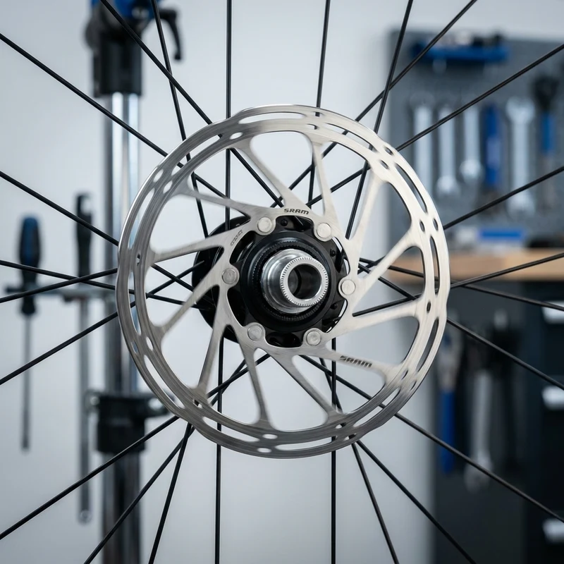 SRAM Centerline Rounded Centerlock 160 mm - leise, gleichmäßige Bremsperformance