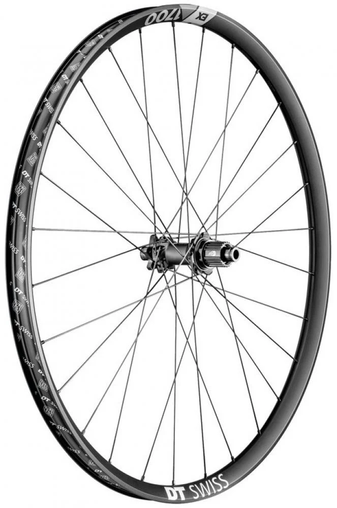 DT Swiss Laufrad EX 1700 SPLINE 27,5" 584 x 30 mm schwarz - robustes Enduro-Vorderrad