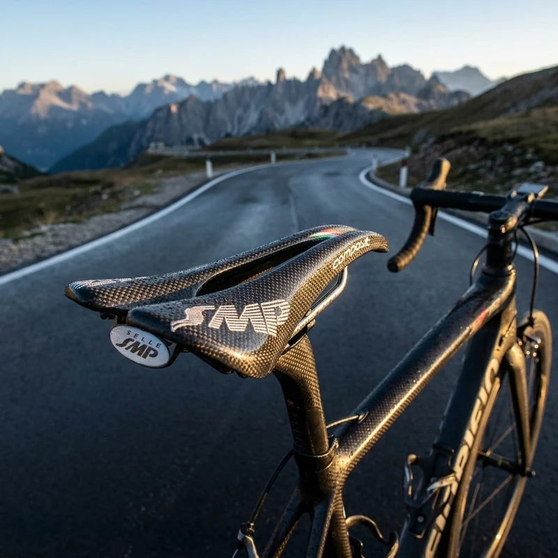 Sattel Selle SMP Composit Carbon schwarz, Herren, 263x129mm