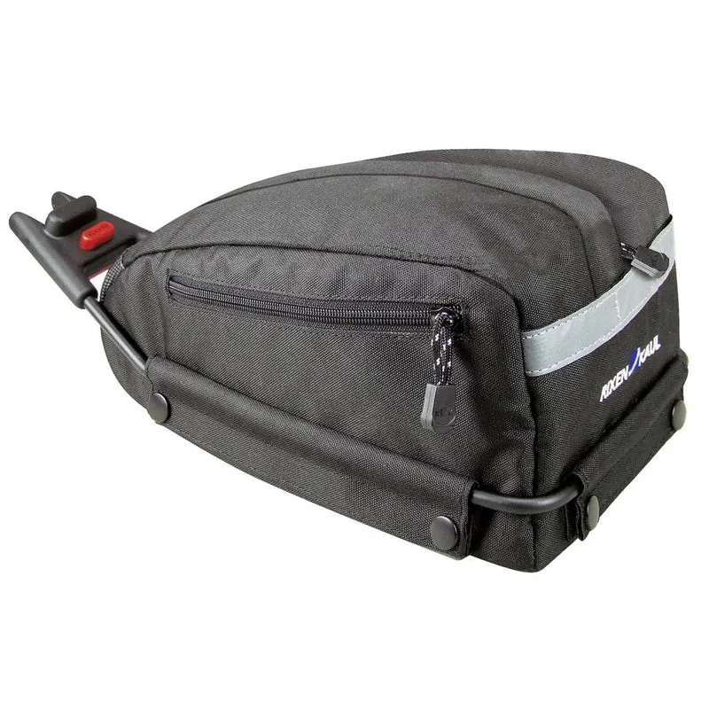 KLICKfix Satteltasche Contour SF schwarz Größe 14x28x15 cm 4l Contour Adapter