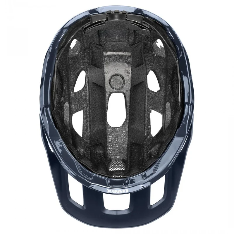 uvex react MTB-Fahrradhelm - Größe 56-59 cm, Mystic Matt, Double-Inmould, 3D IAS, monomatic, sportliches Gelände