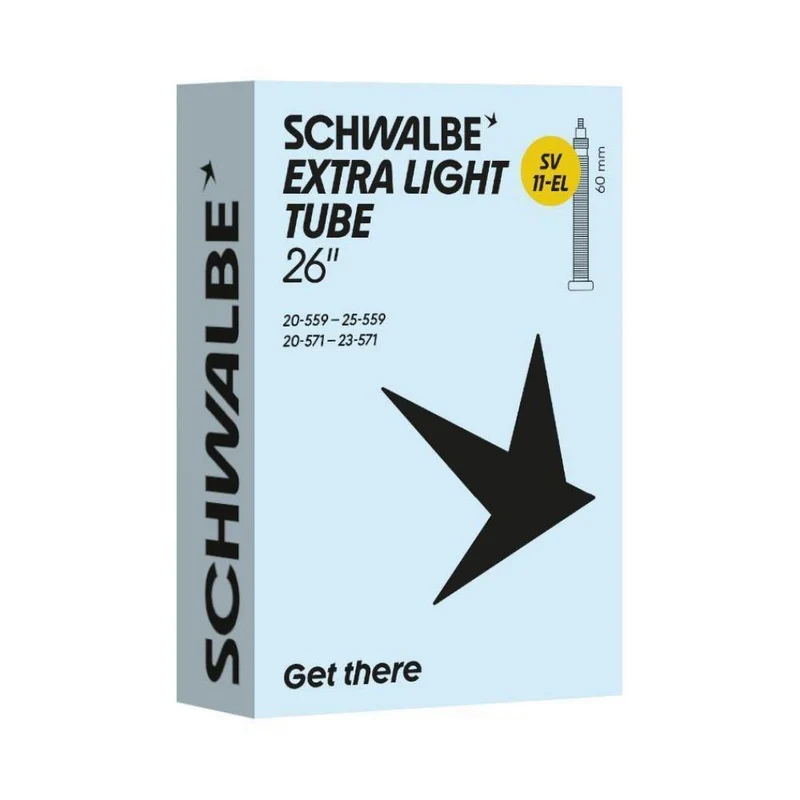 Schwalbe Schlauch 11-EL 26 Zoll - SV 60 mm Extra Light