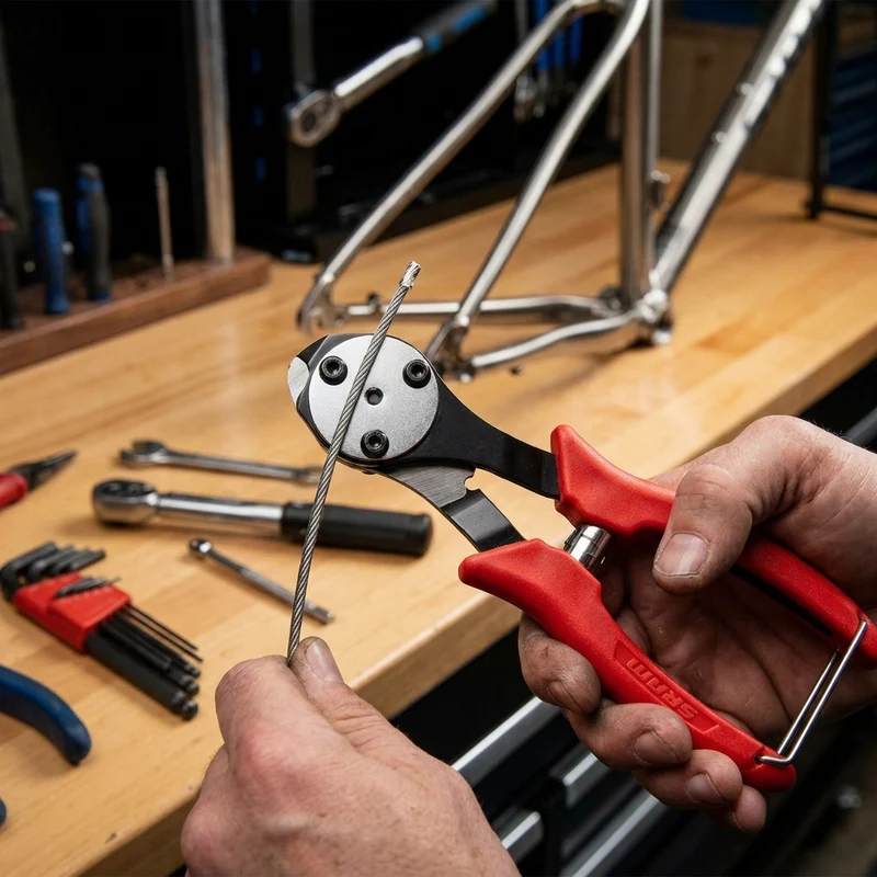 SRAM Cable Cutter Tool mit Crimpfunktion - Präzisionszange für Bowdenzüge